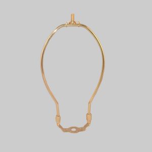 6 1/2" Brass Heavy Duty Lamp Harp