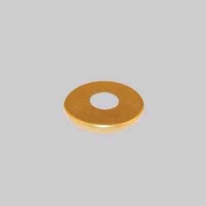 3" brass plated 1/8IP check ring