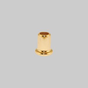 1" Brass Plated Lamp Neck