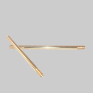 7" brass pltd steel pipe 1/8ip